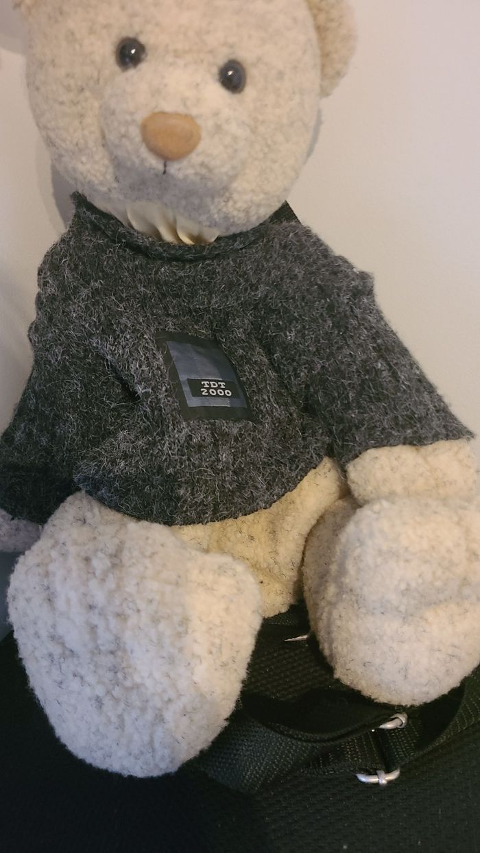 Sac à bandoulière ours, Teddy Bear Vintage TDT 2000 - photo numéro 3