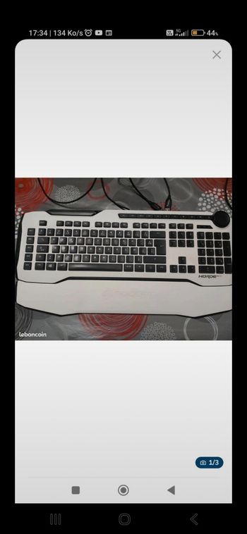 Clavier souris  roccat horde