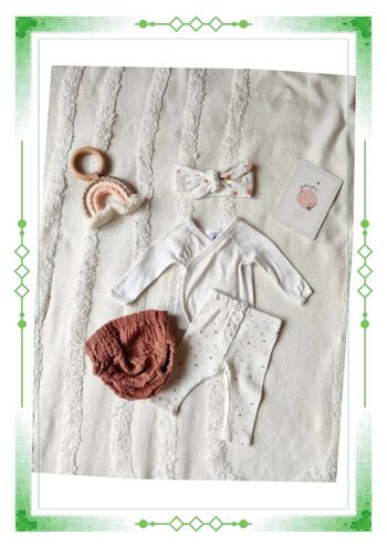 Ensemble bébé fille 1 mois