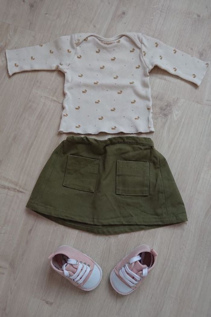 Ensemble jupe et t-shirt