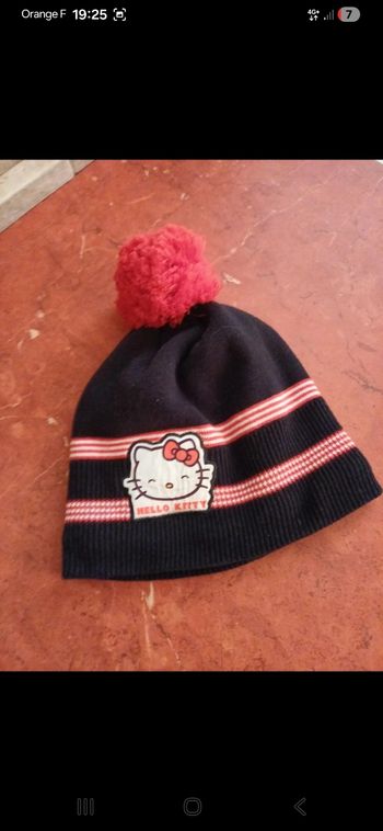 Bonnet fille taille 8 ans
