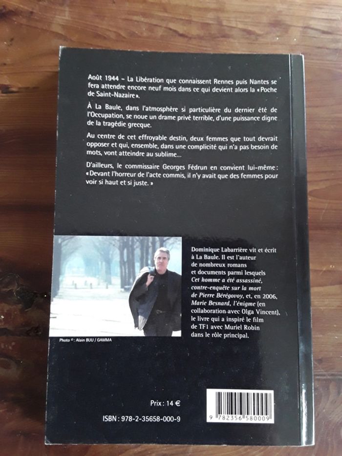 Livre L'obscur été de Dominique Labarrière - photo numéro 2