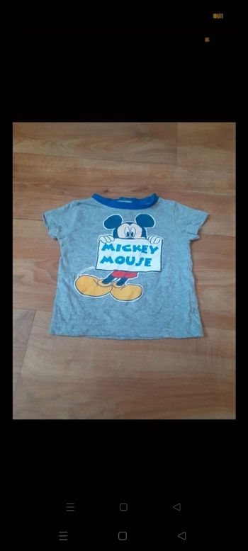 Tee shirt Mickey 12 mois