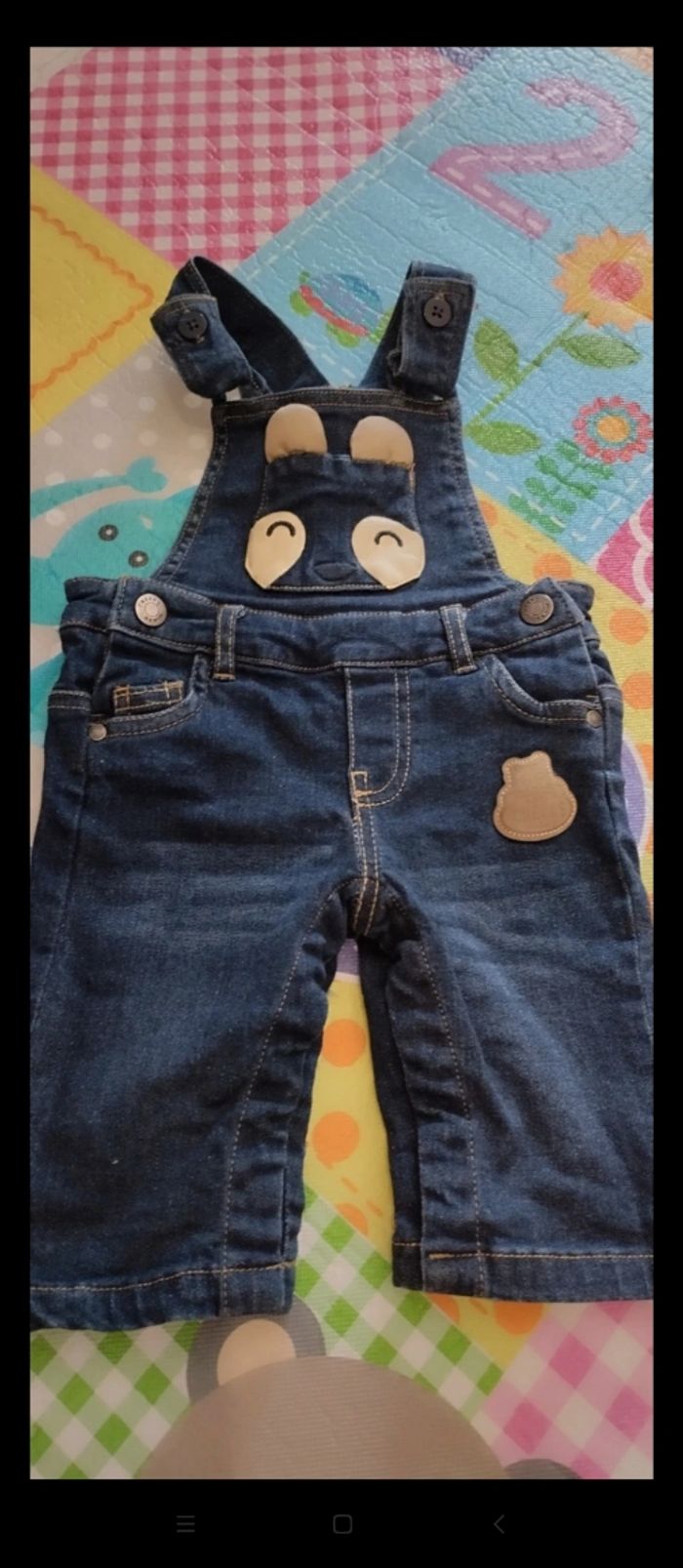 Salopette bébé garçon 3 mois