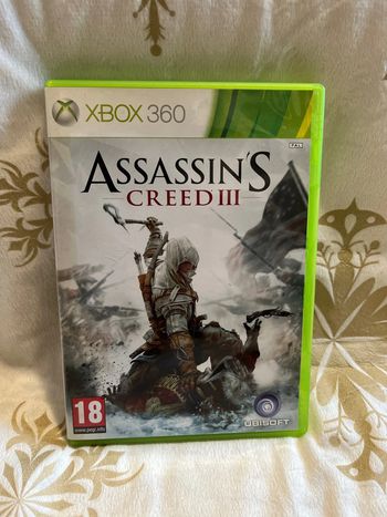 Assassin’s creed III jeu de XBOX 360