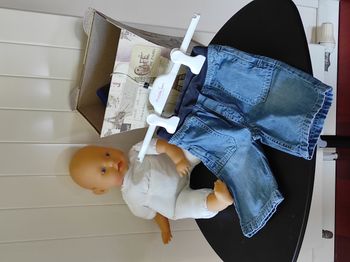 👦 Bermuda en jean garçon 3 ans – Bleu brut