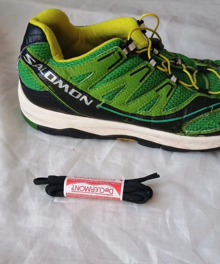 Baskets chaussures taille 38.5 salomon - photo numéro 4