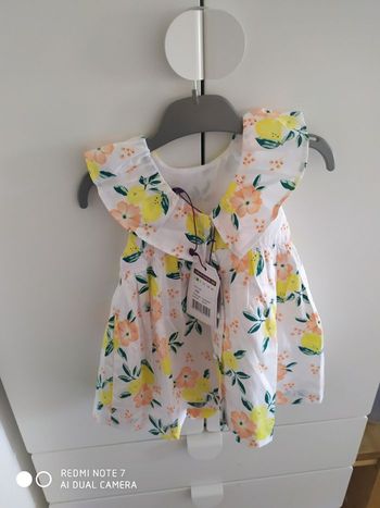 Robe sergent major 6 mois neuve avec étiquette