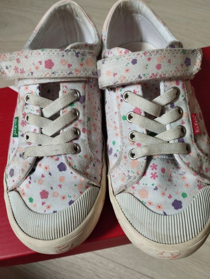 Baskets d'été fille Kickers pointure 30 - photo numéro 3