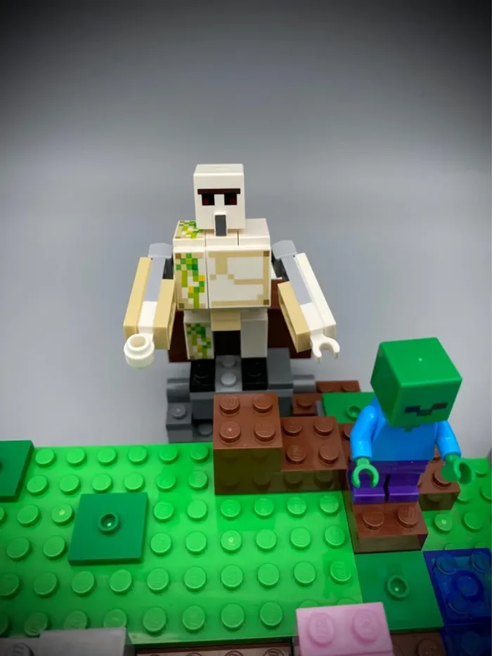 LEGO Minecraft 21123 - Le Golem de Fer - Complet avec Notice - photo numéro 3