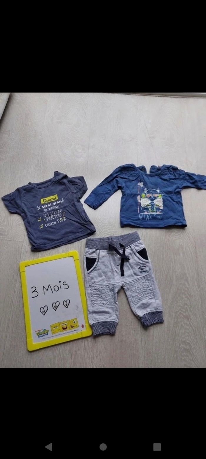 Lot de vêtements bébé garçon 3 mois - photo numéro 7