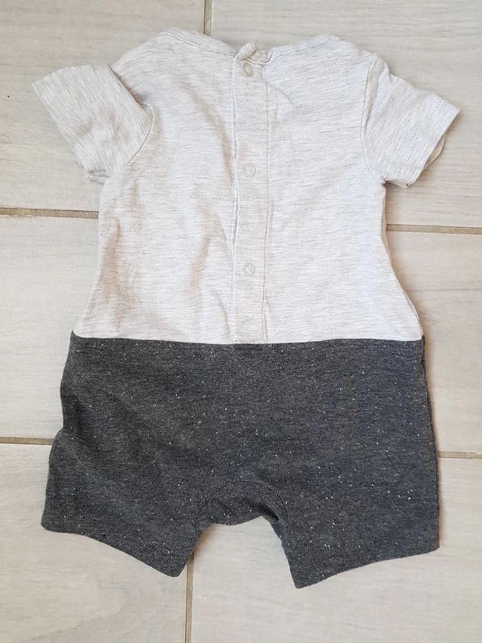 Ensemble barboteuse été looney tunes 1mois - photo numéro 3