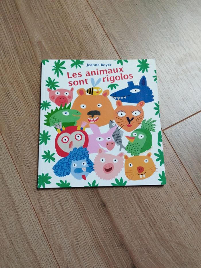 Livre les animaux sont rigolos