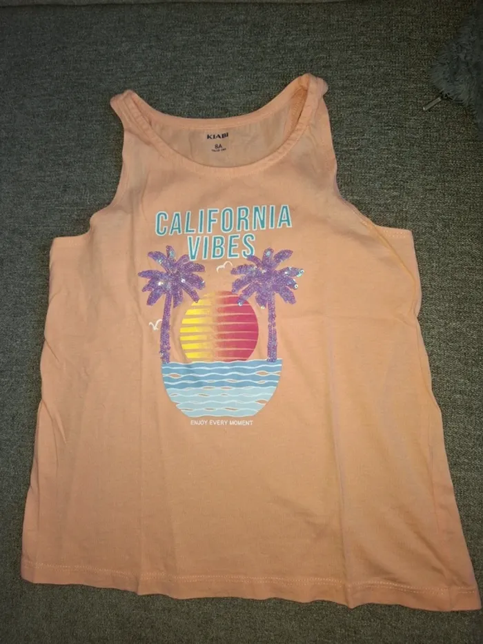 Débardeur fille 8 ans Kiabi