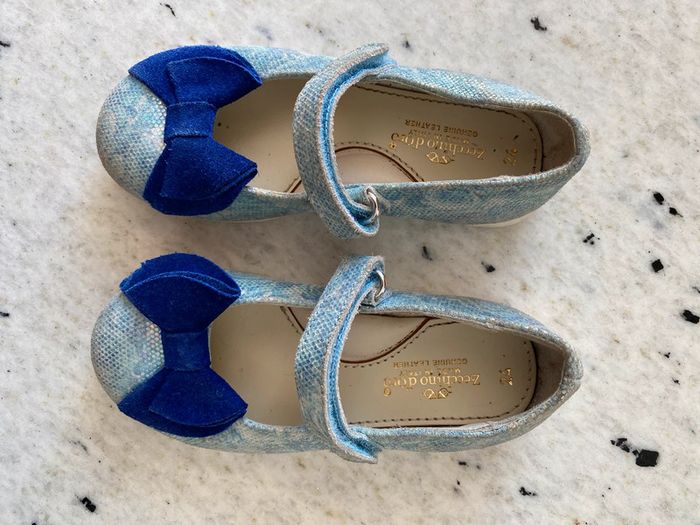 Sandales fermées bleu Zecchino d’Oro 24 - photo numéro 3