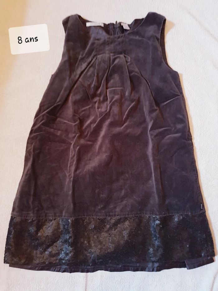 Robe velour okaïdi 8 ans