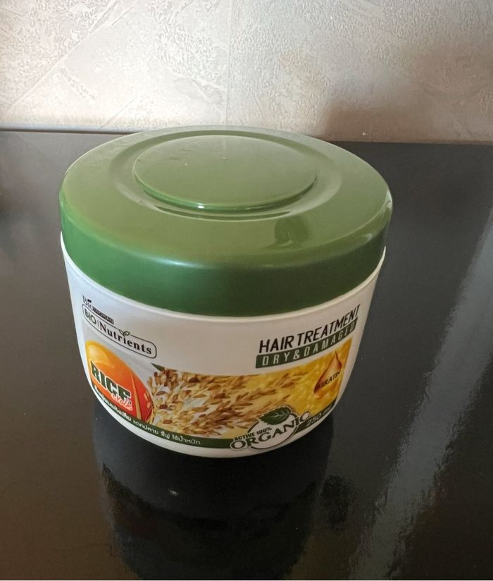Masque cheveux au riz Bio Nutriment Thaïlande - Réparateur & hydratant - 250g