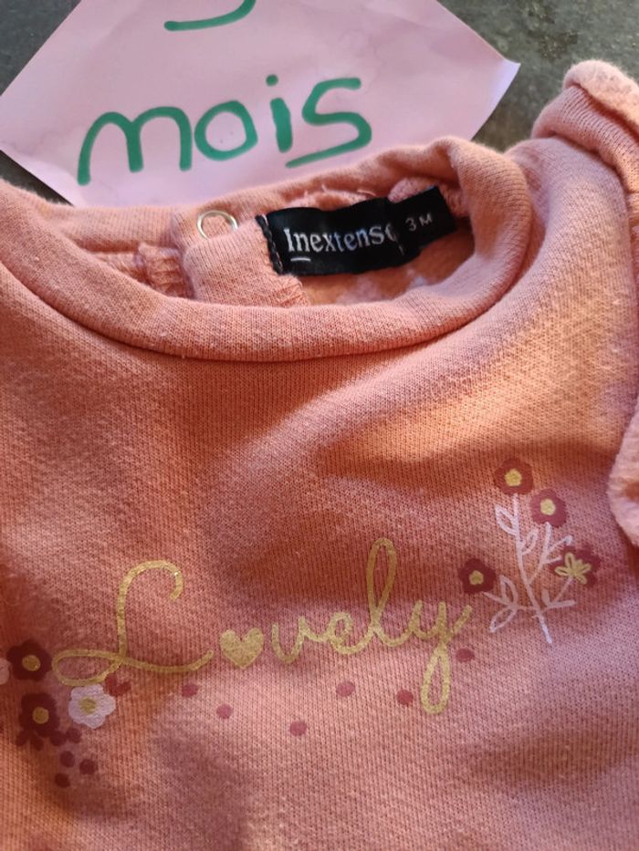 Pyjama "lovely" 3 mois - photo numéro 2