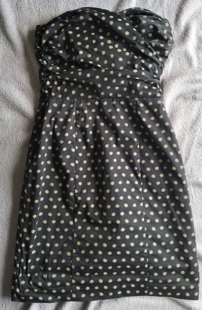 Robe bustier à pois - 38 - photo numéro 2