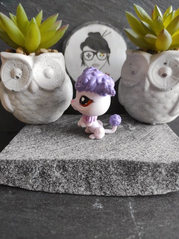 Littlest Petshop Pet Shop LPS dog chien caniche poodle 1694 #geektradelpschien - photo numéro 4