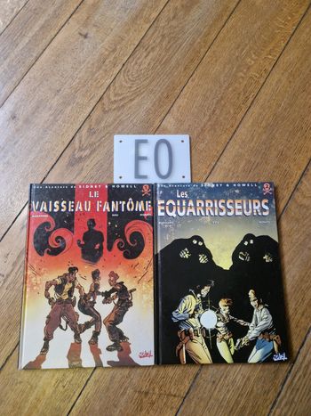 Lot de z bd Sidney et howell tome 1 et 2 en eo