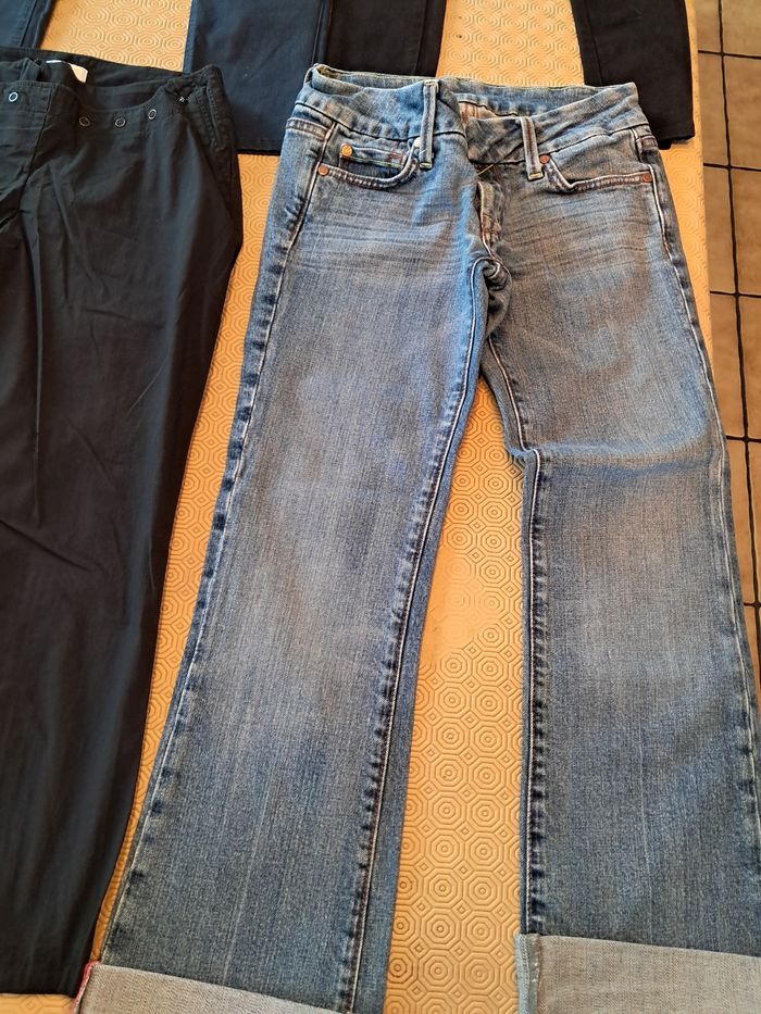 Lot de pantalons et pantacourts 36 neufs et tbe - photo numéro 4