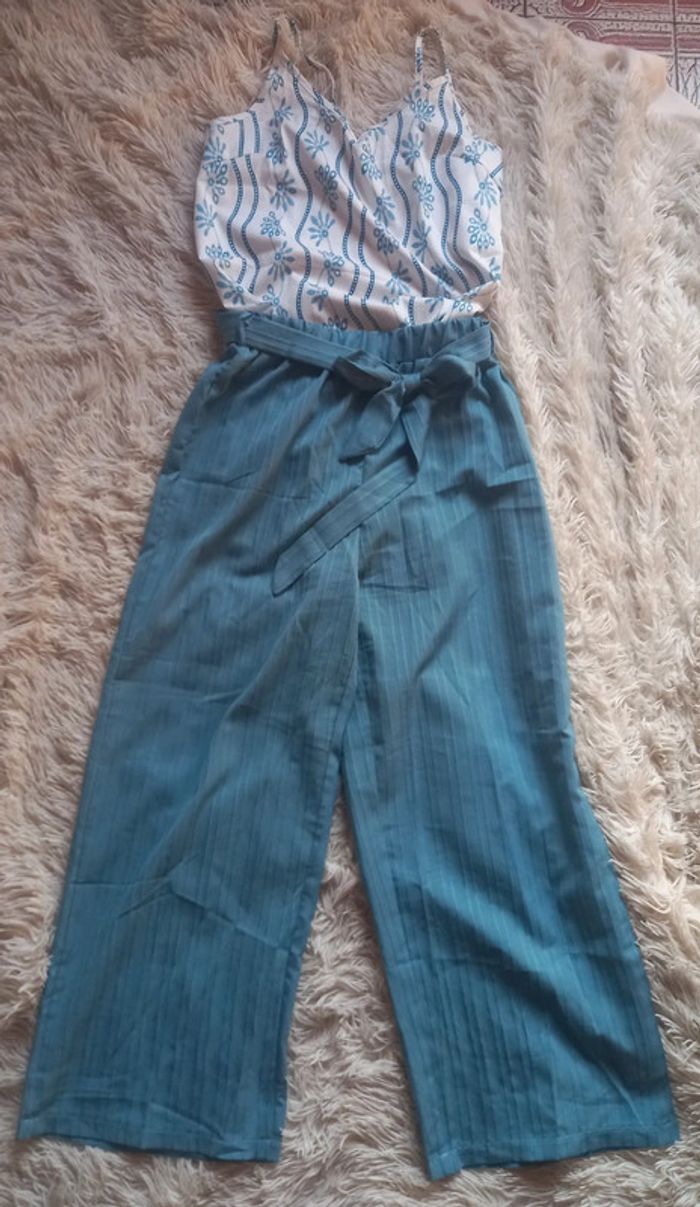 Ensemble top + pantalon - photo numéro 3