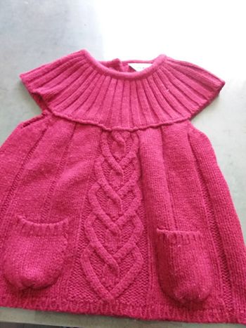 Robe tunique epaisse