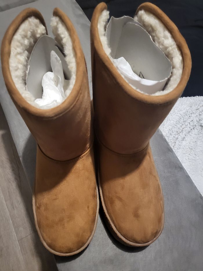 Bottes daim - photo numéro 2