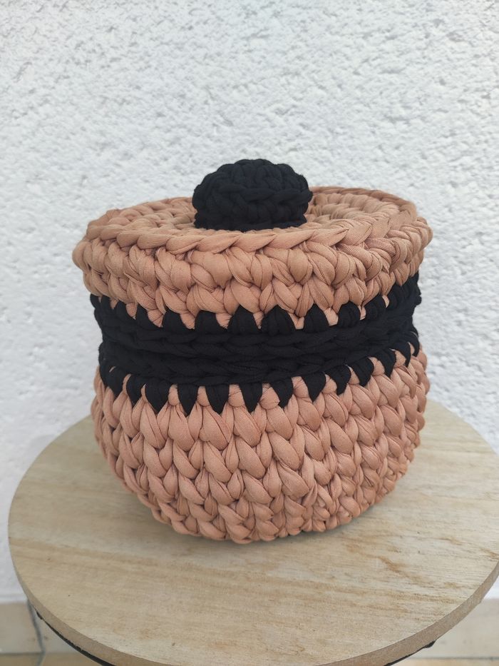Organisateur au crochet en Trapilho pour télécommandes - photo numéro 3