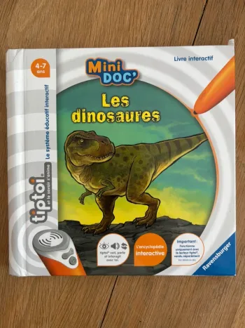 Livre Tiptoi Les dinosaures