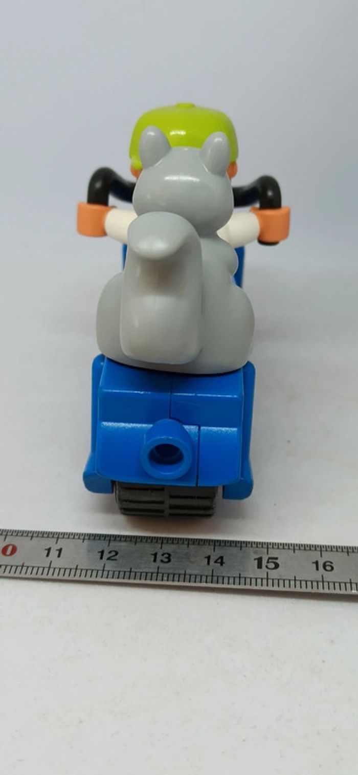 Moto avec enfant et écureuil lego duplo - photo numéro 3