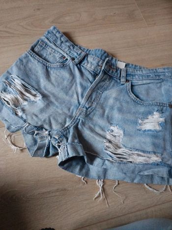 Short en jean femme