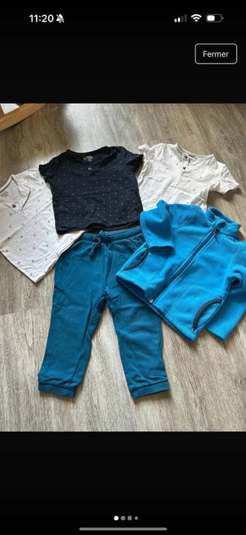 Lot vêtements garçons 24 mois en très bon état