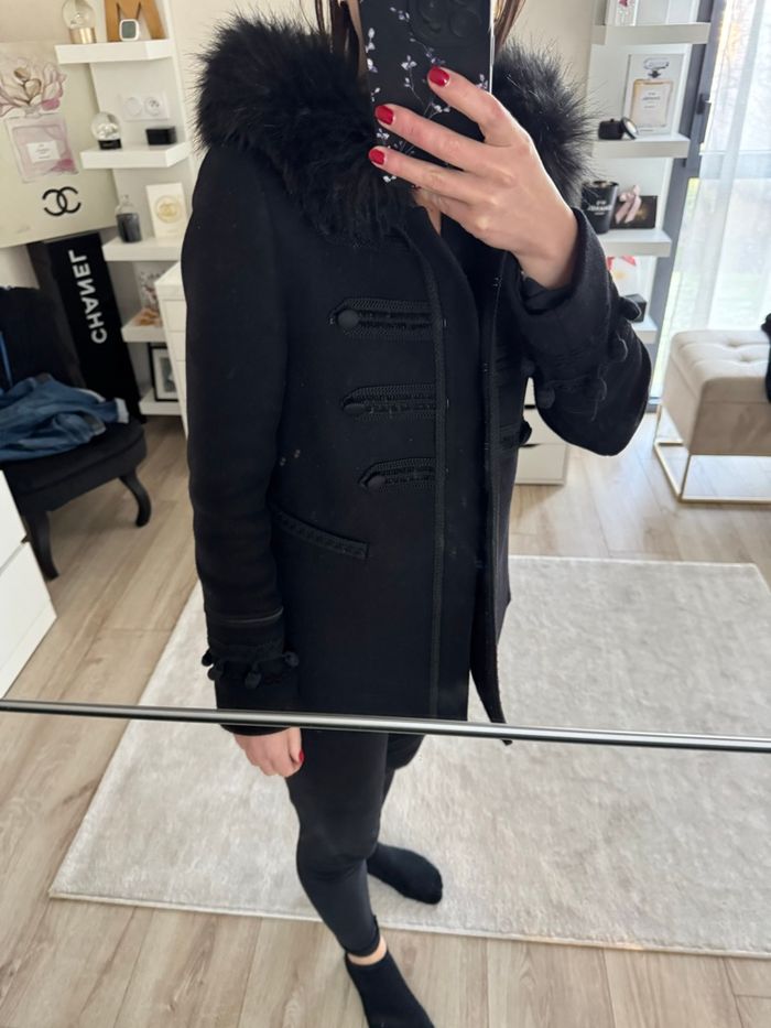 Manteau noir Zara - photo numéro 2