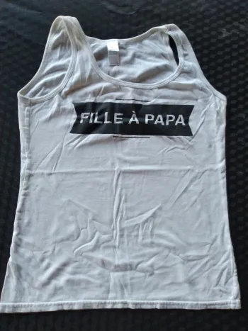 Débardeur imprimé Fille à papa