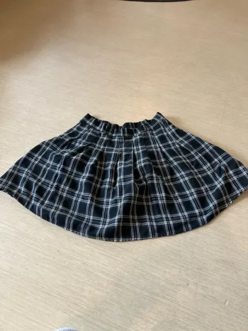 Jupe patineuse à carreaux taille S