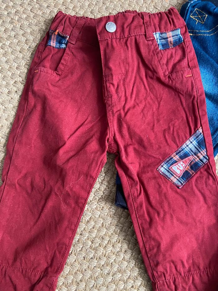 Lot pantalons 9 mois - photo numéro 3