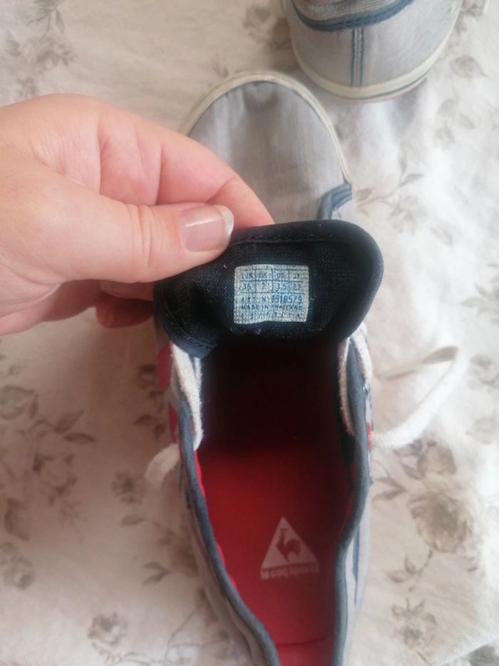 Sneakers toile le coq sportif 35 - photo numéro 3