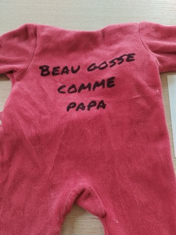 Pijama bébé 3 mois