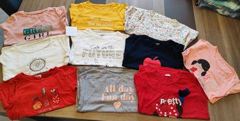 Lot de 10 Tshirt manche longue fille 6 ans 🌺