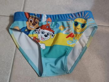 Slip de bain Paw patrol bleu