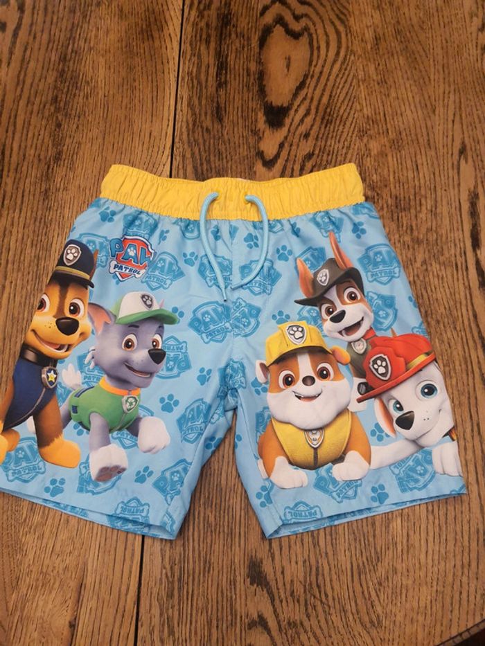Short de plage enfant Paw Patrol 5/6ans - photo numéro 2