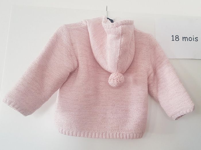 Gilet à capuche fourrée 18 mois kiabi - photo numéro 2