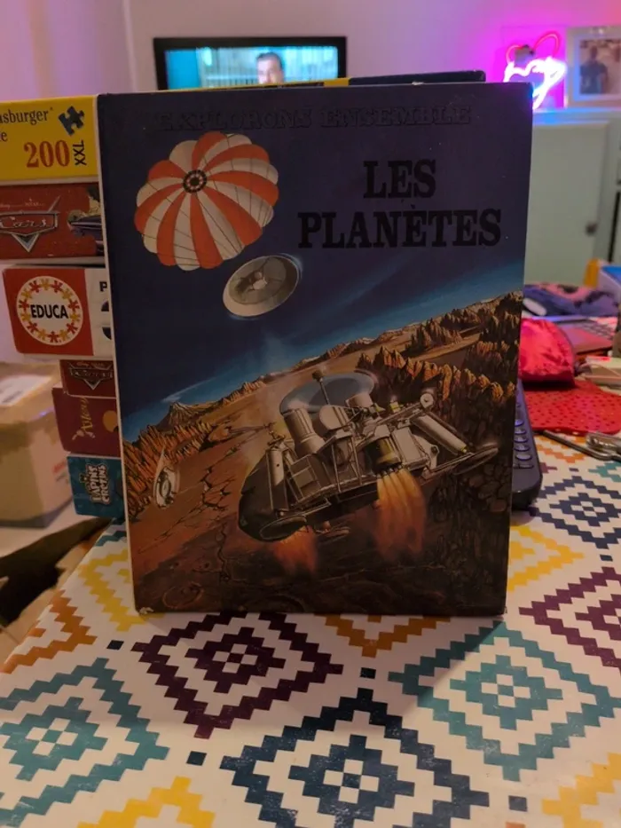 Livre enfants les planète