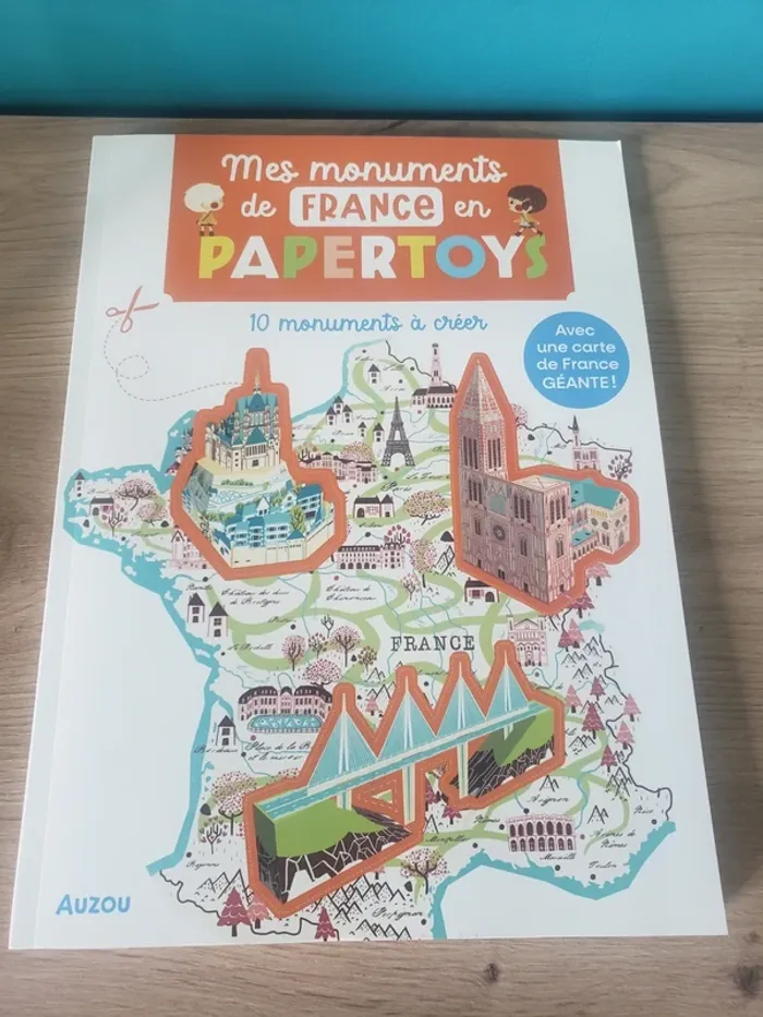 Mes monuments de France en papertoys