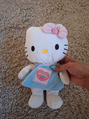 Peluche enfant hello kitty
