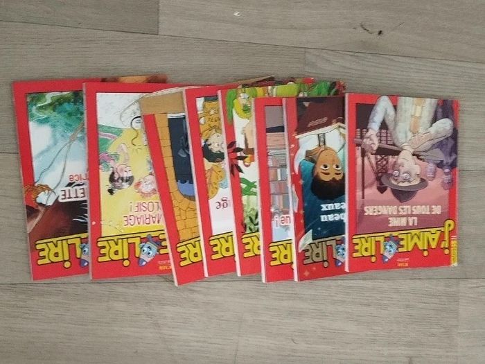 Lot de 8 magazines J’aime lire année 2022-23 L039  7589975653 - photo numéro 3