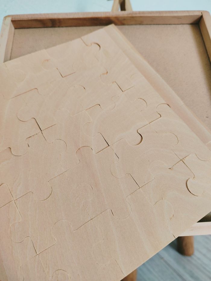 👶Puzzles 3 en 1  animaux à la campagne en bois marque Gerardo Toys - photo numéro 4
