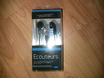 écouteurs neuf
